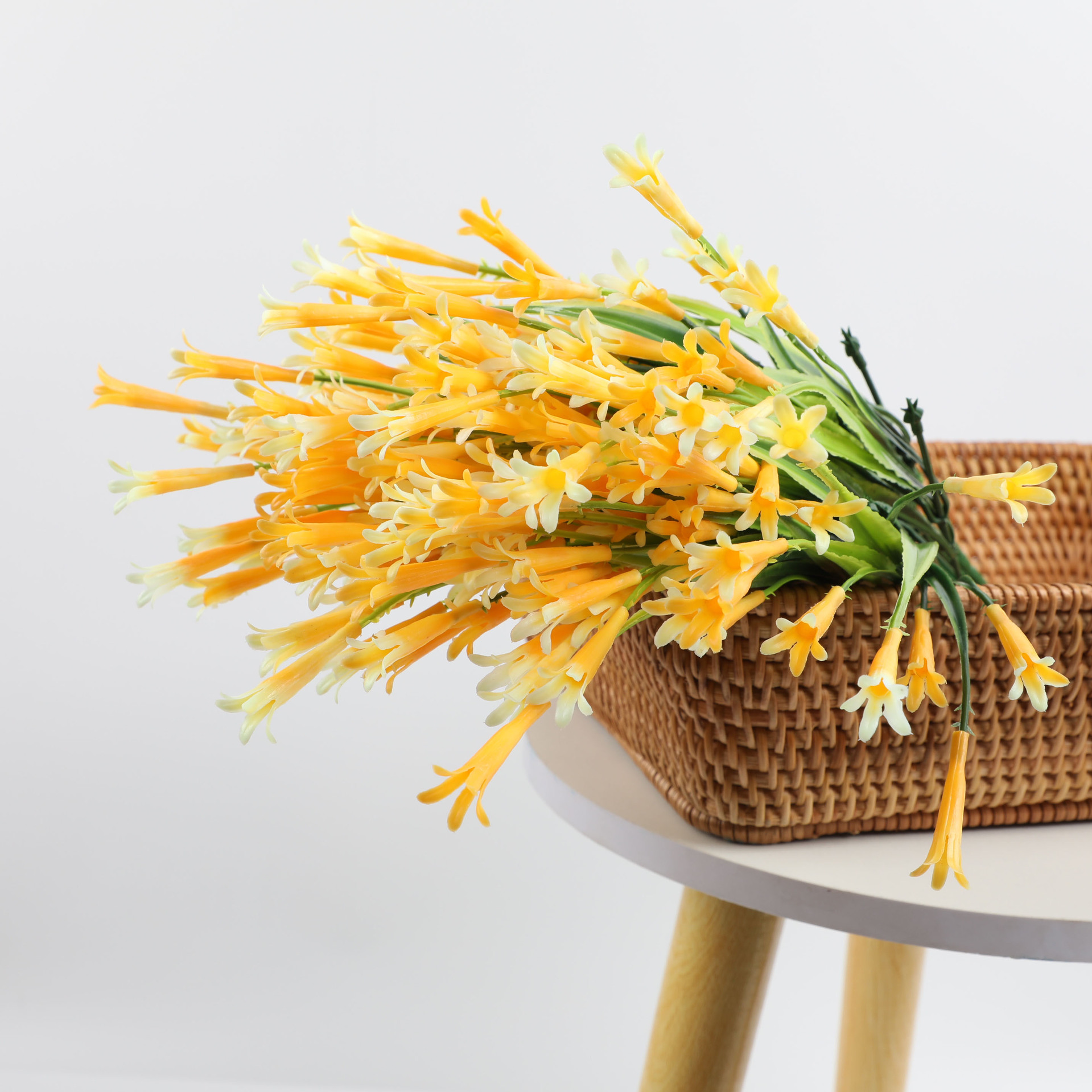 仿真花康乃馨牵牛花家居户外园林装饰摆件婚礼用花人造花批发详情7