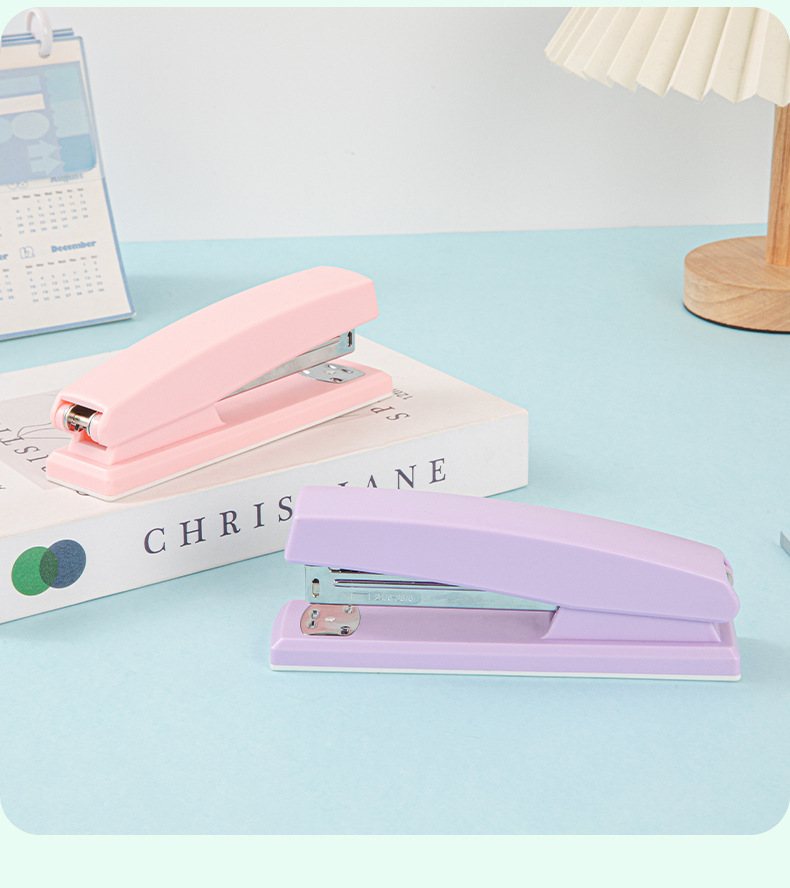 Lidemei Macaron stapler for office and study, No. 12 medium-sized stapler for office use wholesale pic 12