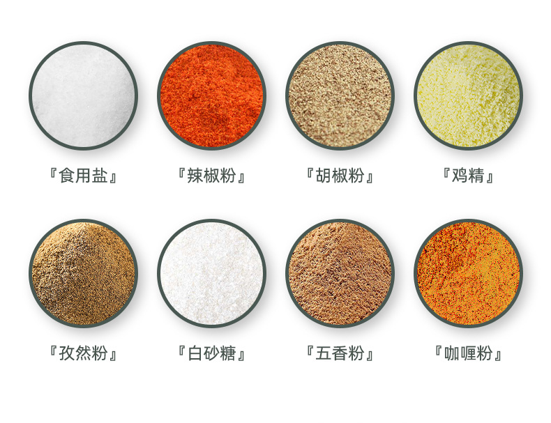 Kitchenware quantitative salt jar, transparent kitchen seasoning jar, moisture-proof plastic seasoning box, household salt jar, seasoning bottle pic 15