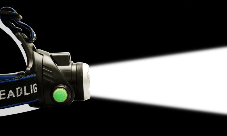 High-intensity sensor headlamp, telescopic zoom, long-range shooting, USB charging, outdoor waterproof night fishing light, LED head-mounted flashlight pic 3