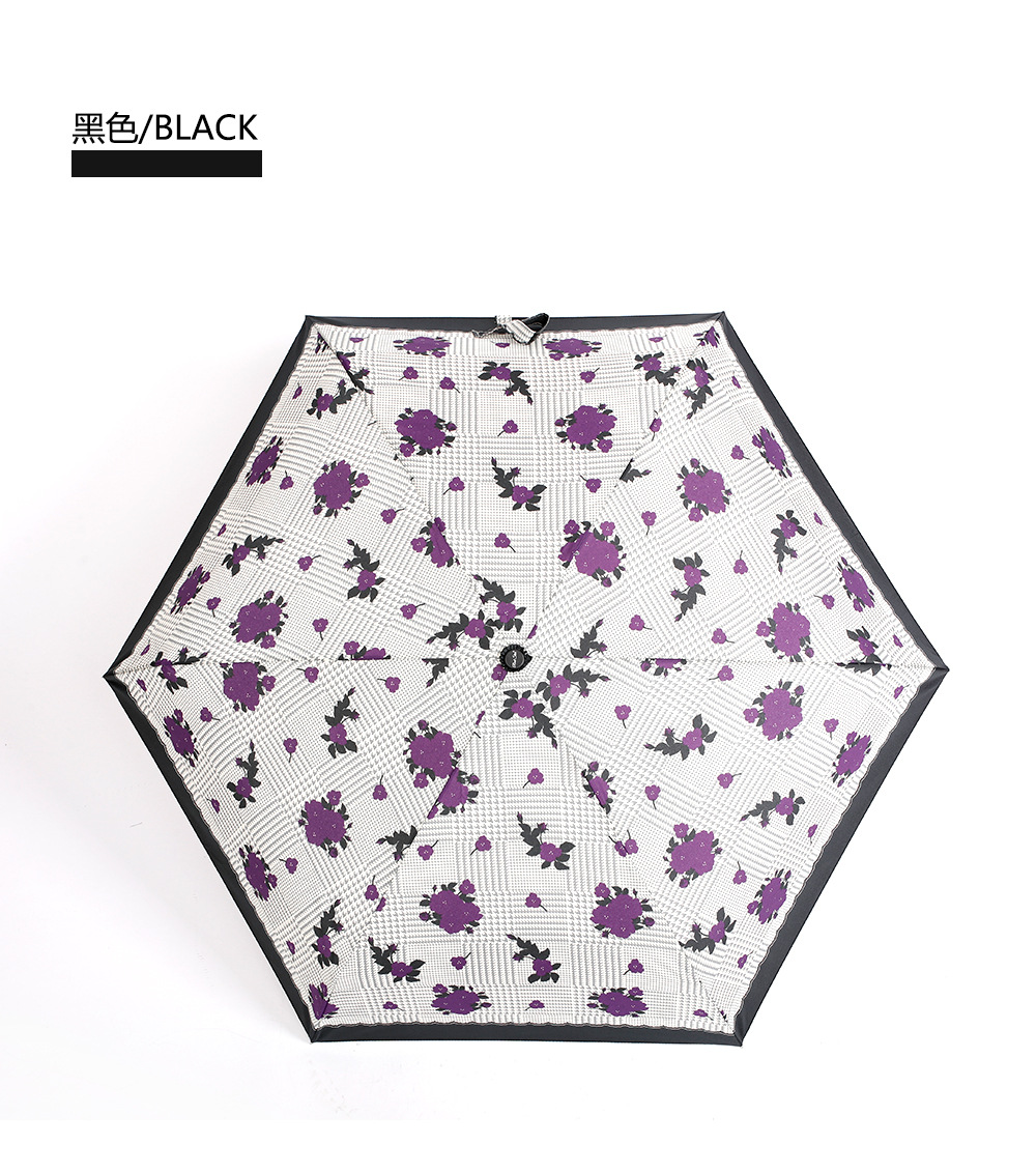 Wholesale and printing of RST Japanese sunshade umbrellas, mini 50% discount portable pocket dual-purpose umbrellas for women pic 15