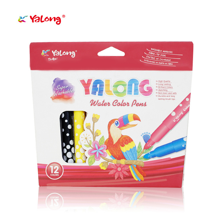 Yalong Cross-border Watercolor Pens 6-color professional and affordable watercolor pens pic 4