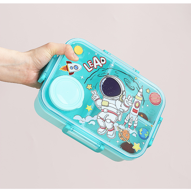 学生带饭餐盒可微波加热饭盒送饭专用分格式上班族密封便当午餐盒详情5