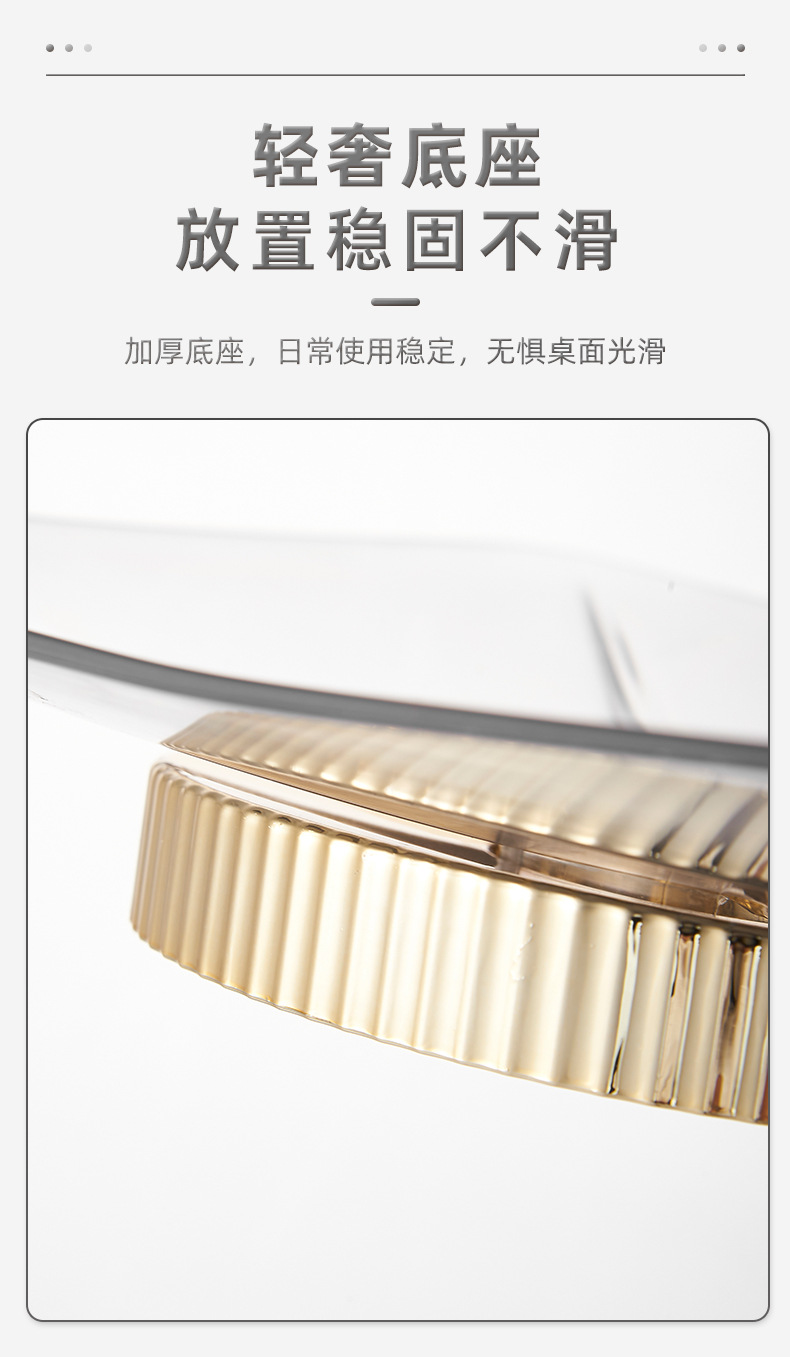 包邮风物水果盘2024新款高颜值摆件客厅茶几家用轻奢高档茶点盘详情6