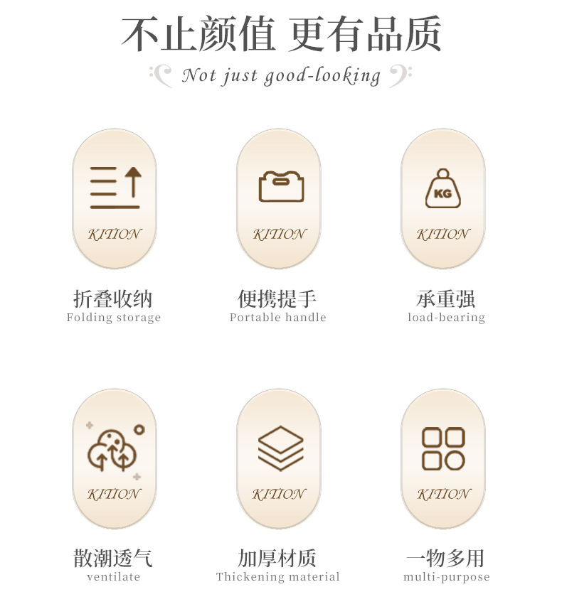 瑜伽收纳箱家用运动装备整理神器可折叠布艺杂物收纳筐日用百货防尘收纳箱详情2