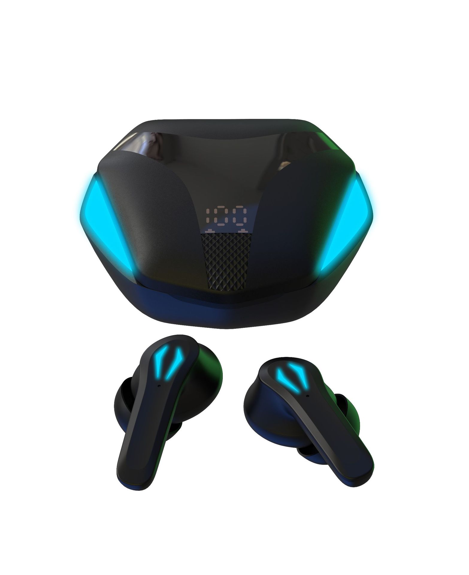 Cross-border new products: x15 Bluetooth headphones, A6S wireless gaming headphones, low latency, digital display, battery level, in stock, original factory pic 18