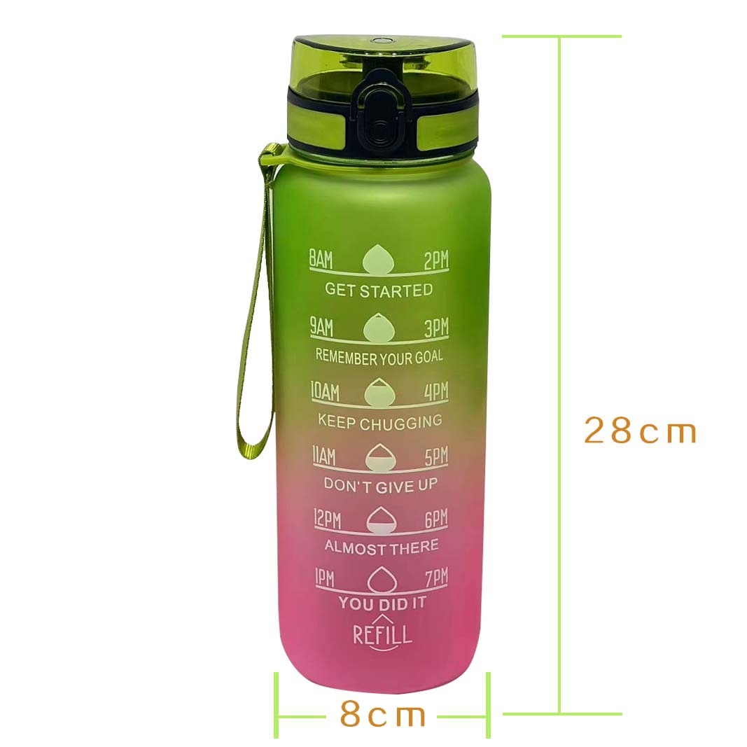 2024年新款渐变色大容量便携塑料水杯创意学生直饮杯男女运动杯子详情16