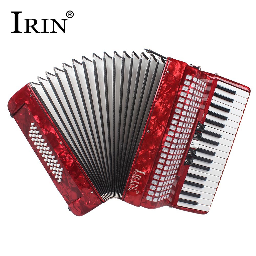 Acordeón IRIN 34 teclas 48 acordeón bajo examen para adultos accordion instrumento de teclado atlántico pic 7