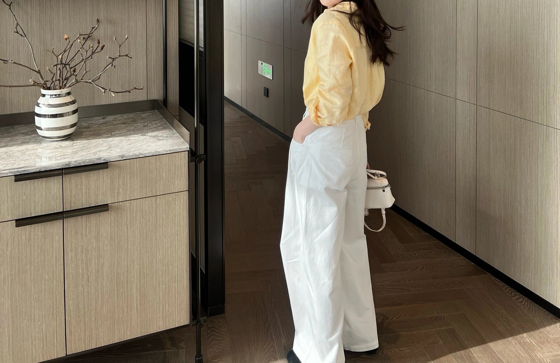 亚麻衬衫薄款小马标刺绣美式复古经典衬衣长袖POLO领防晒女上衣详情16