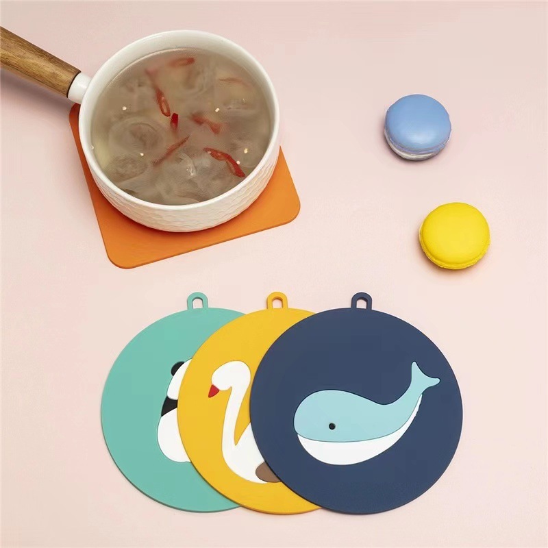 PVC软胶杯垫定制 酒店防水防滑pvc茶杯垫 硅胶隔热垫橡胶杯垫锅垫详情9