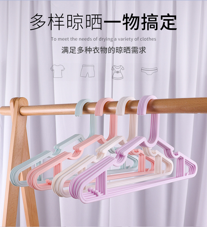 Colgador de ropa para uso doméstico no traza y antideslizante tendedero de ropa para dormitorio de estudiantes estanterías de ropa grandes y frías pic 3