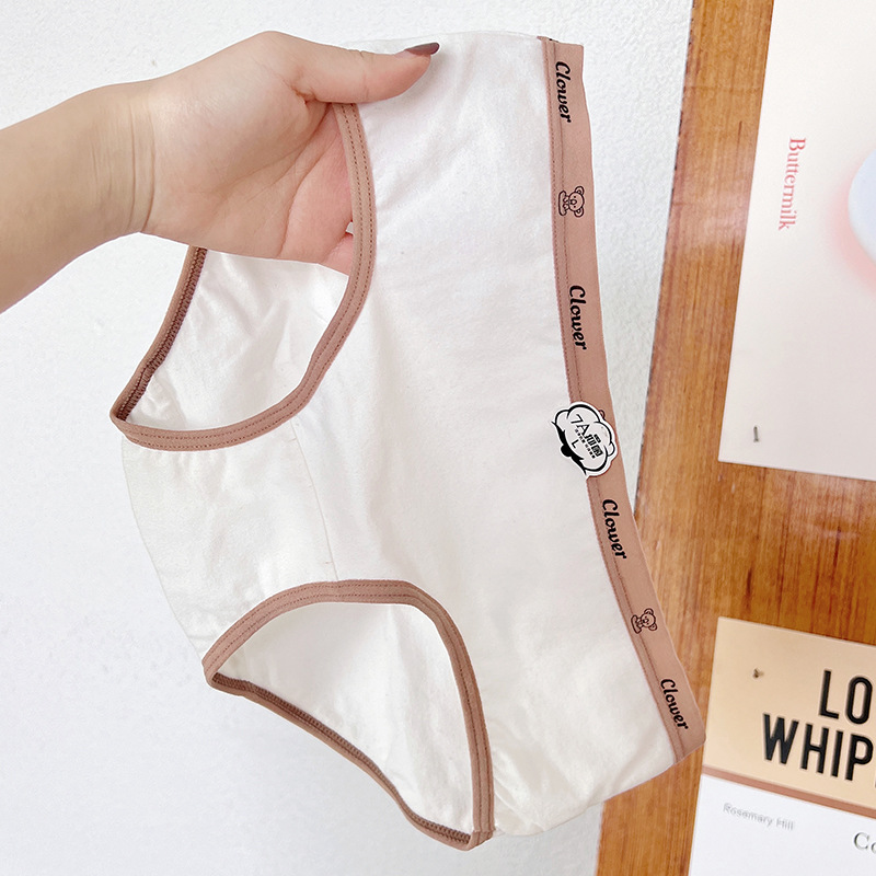 7A全裤抑菌女士纯棉内裤女生夏季薄款中腰少女柔软透气亲肤三角裤详情28