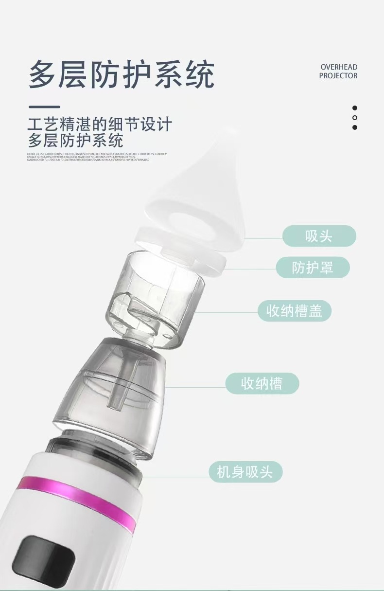 婴儿鼻涕屎清理器 电动吸鼻器 新生儿宝宝鼻屎清洁器儿童鼻塞鼻宝详情13