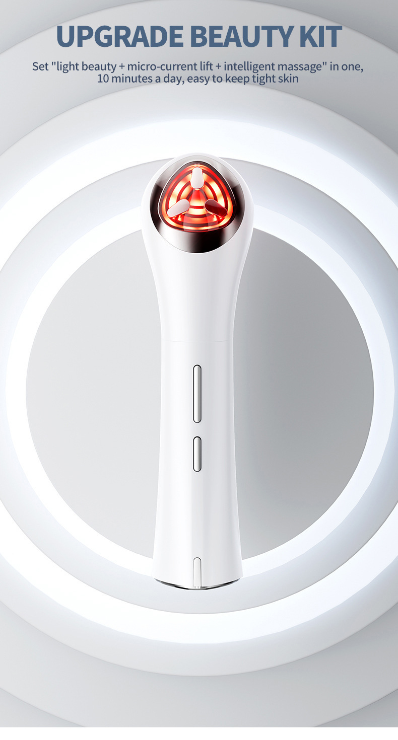 shanilak import beauty device ems microcurrent facial lifting heat home photon skin rejuvenation import massage device wholesale cross-border pic 3