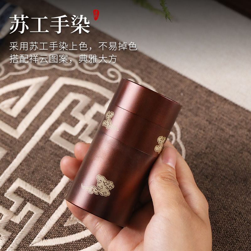 便携式小祥云纯铜随身香炉沉香粉中式香薰炉立体香筒香炉详情3