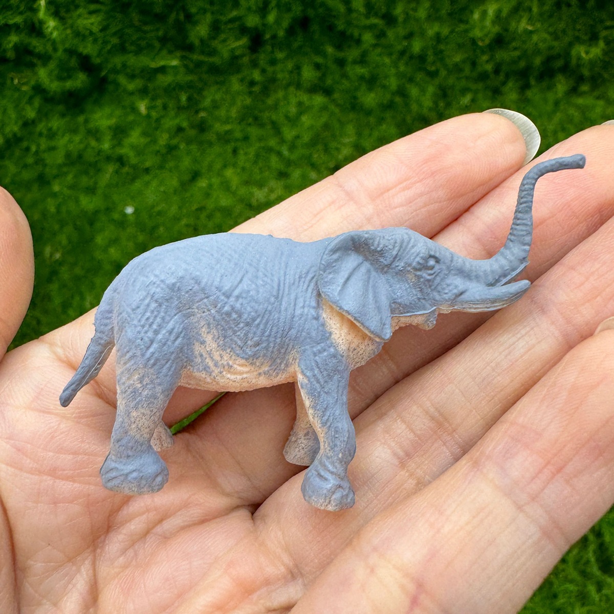 儿童认知动物PVC大象长颈鹿狮子老虎大猩猩仿真模型微景观摆件批详情5