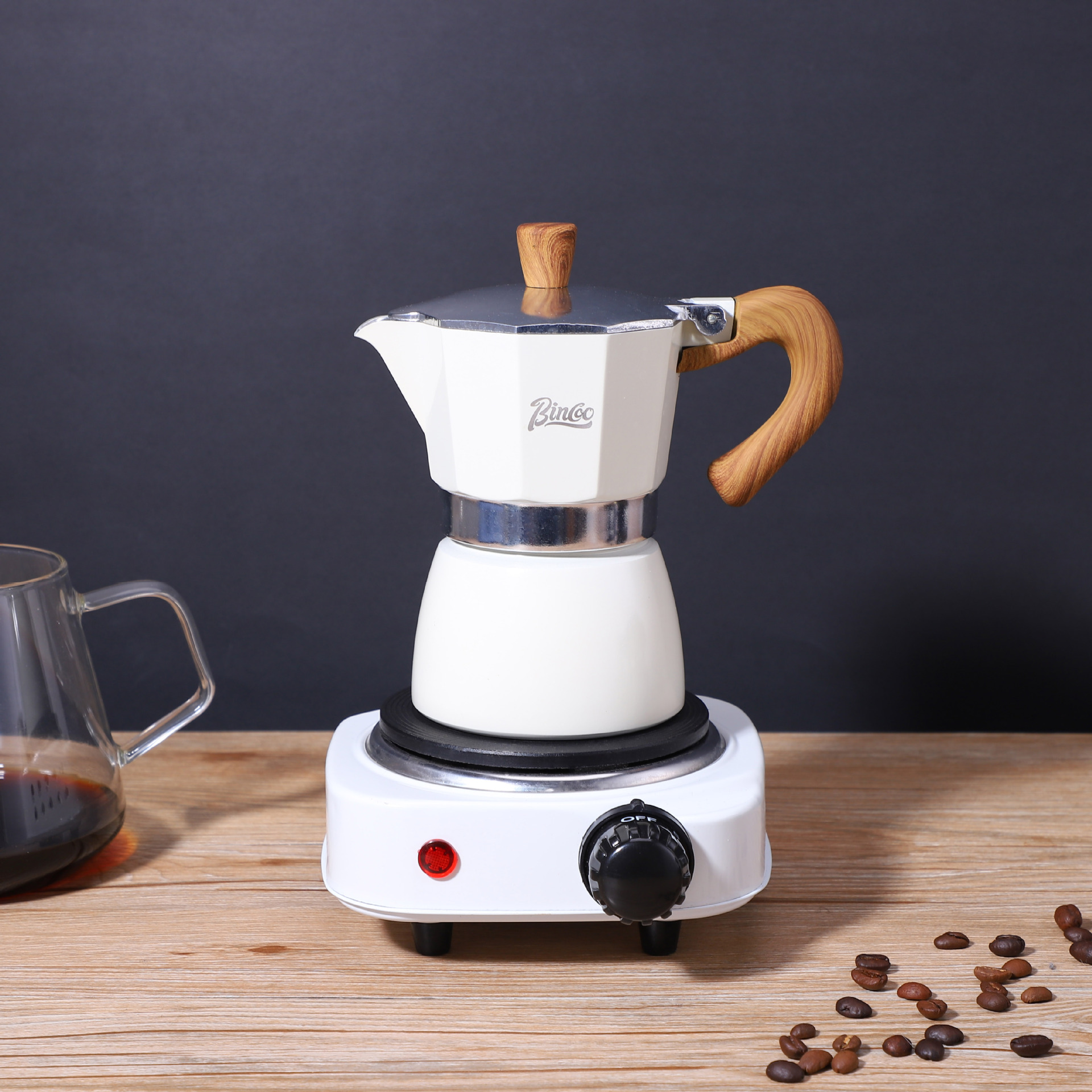 跨境多功能砂铸盘加热炉500W厨房煮茶咖啡电热炉DIY口红炉批发详情10