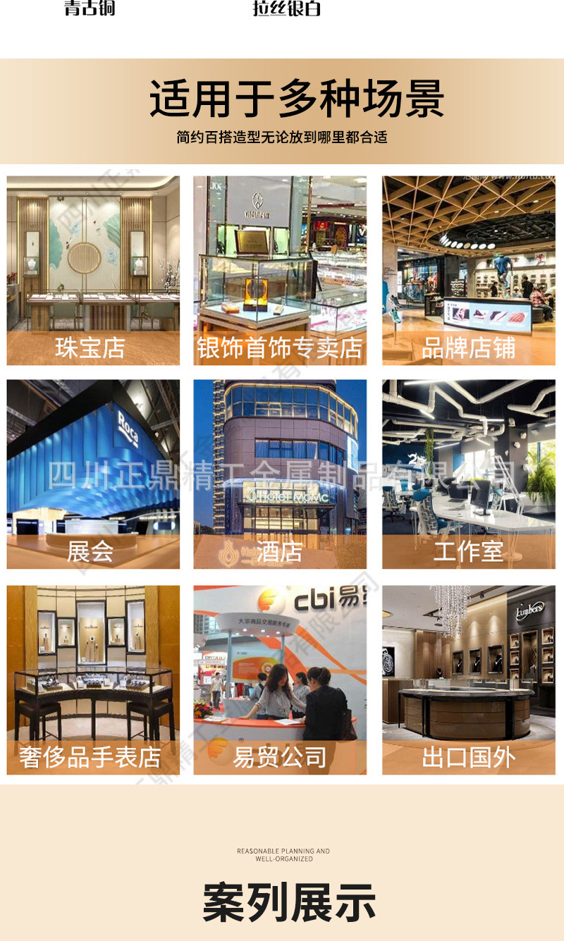 Museum display cabinets, calligraphy and painting, cultural relics, ceramics, constant humidity and constant temperature display cabinets, exhibition hall metal glass wall-mounted cabinets pic 6