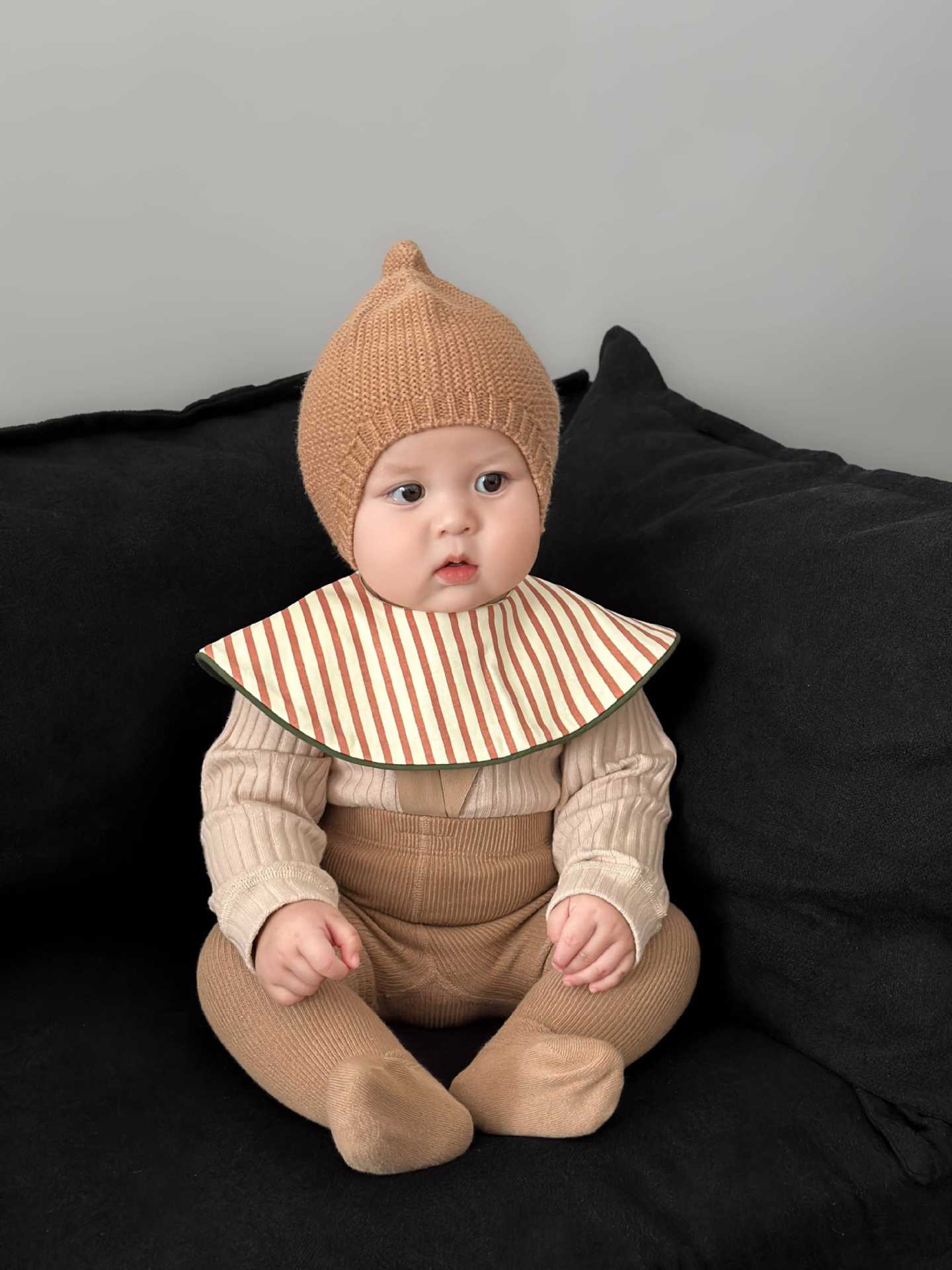 口水巾婴儿a类棉口水巾宝宝围嘴新生儿口水围兜夏款详情10