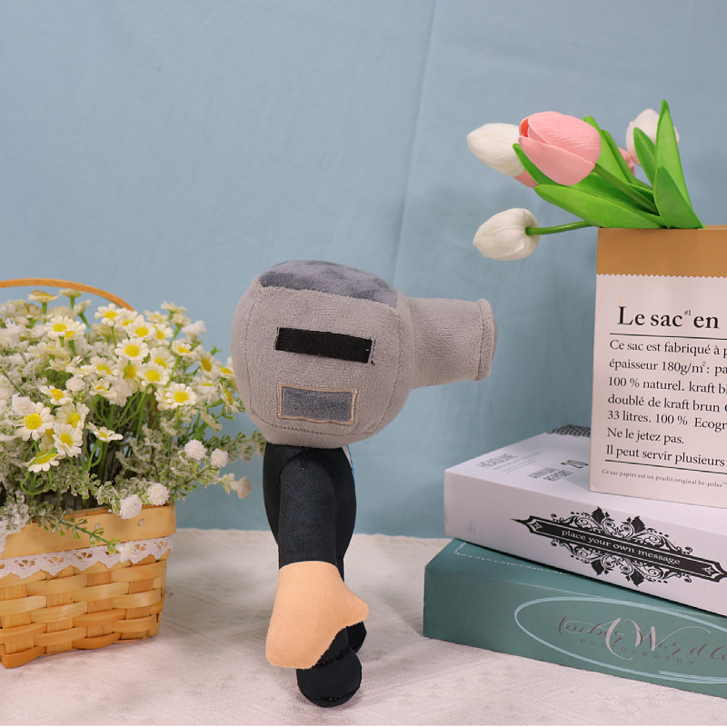 Cross-border bestseller skibiditoiletplush Toilet man parody plush toy doll Titan pic 16