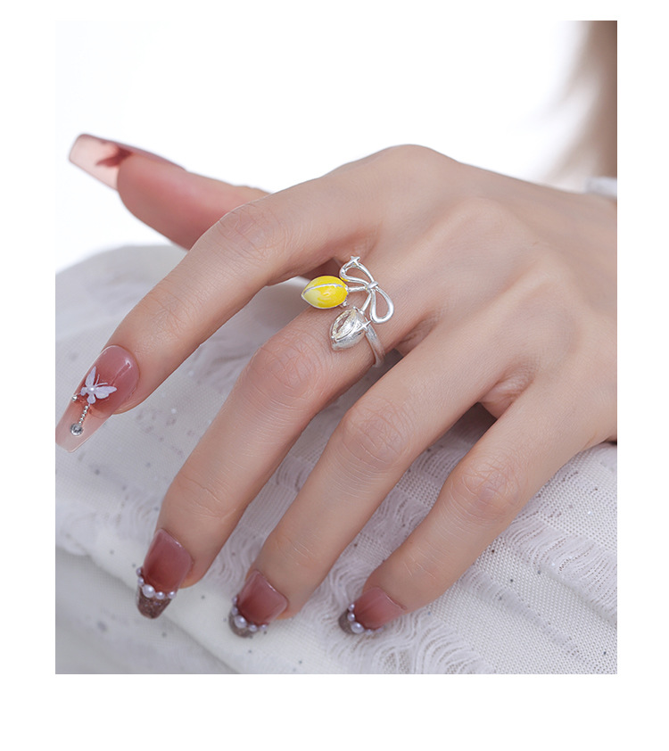 【 Customization 】 Dopamine Lemon Story Series Earrings, original design for women, sweet and fresh summer stud earrings pic 11