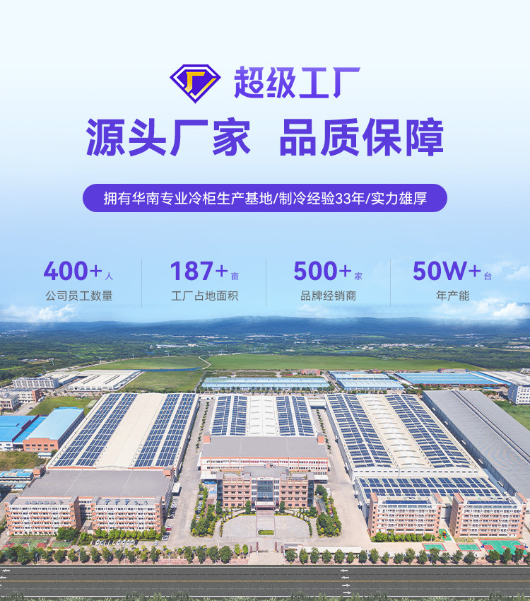 Commercial large-capacity freezer, single-temperature freezer for switching between freezing and refrigeration, factory Suiling Freezer pic 1