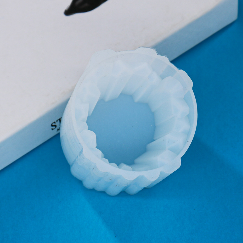 diy水晶滴胶模具冰山收纳盒手工摆件镜面石烛台硅胶模具详情5