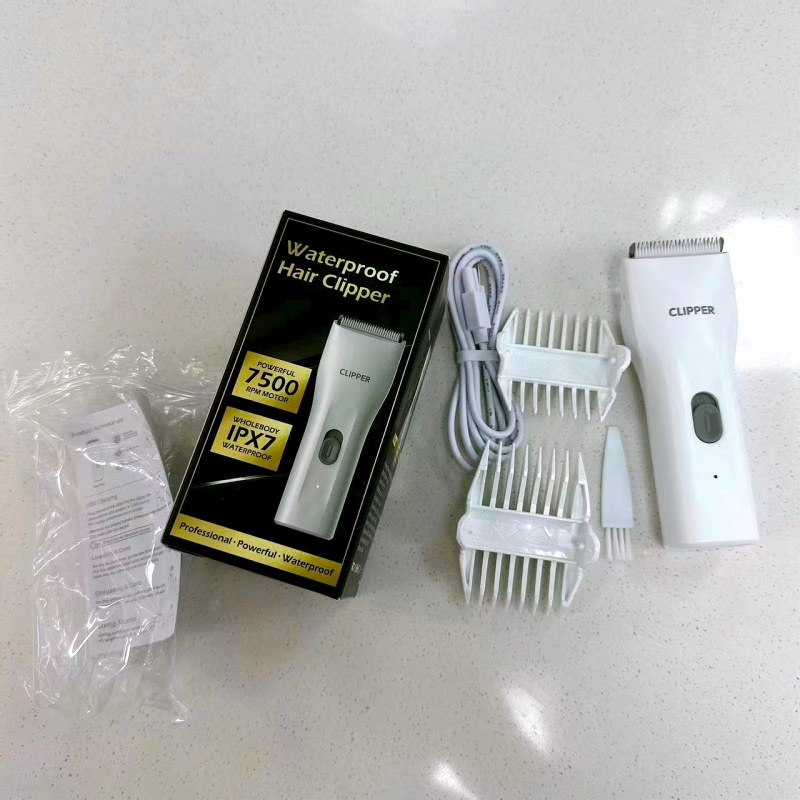 Electric clipper, adult hair scraper, armpit electric waterproof hair clipper, silent body hair shaving device for men and women pic 2