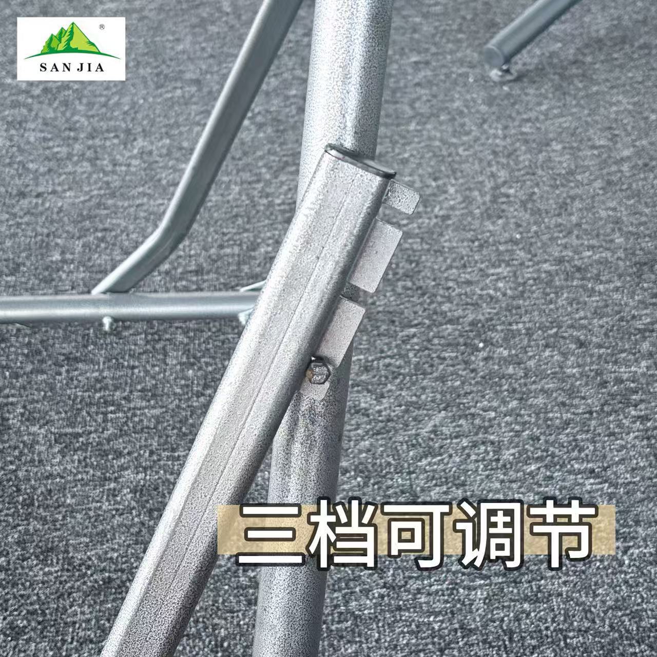 折叠式吊床吊椅两用 户外野营露营折叠支架帆布吊床摇椅成人吊椅详情5