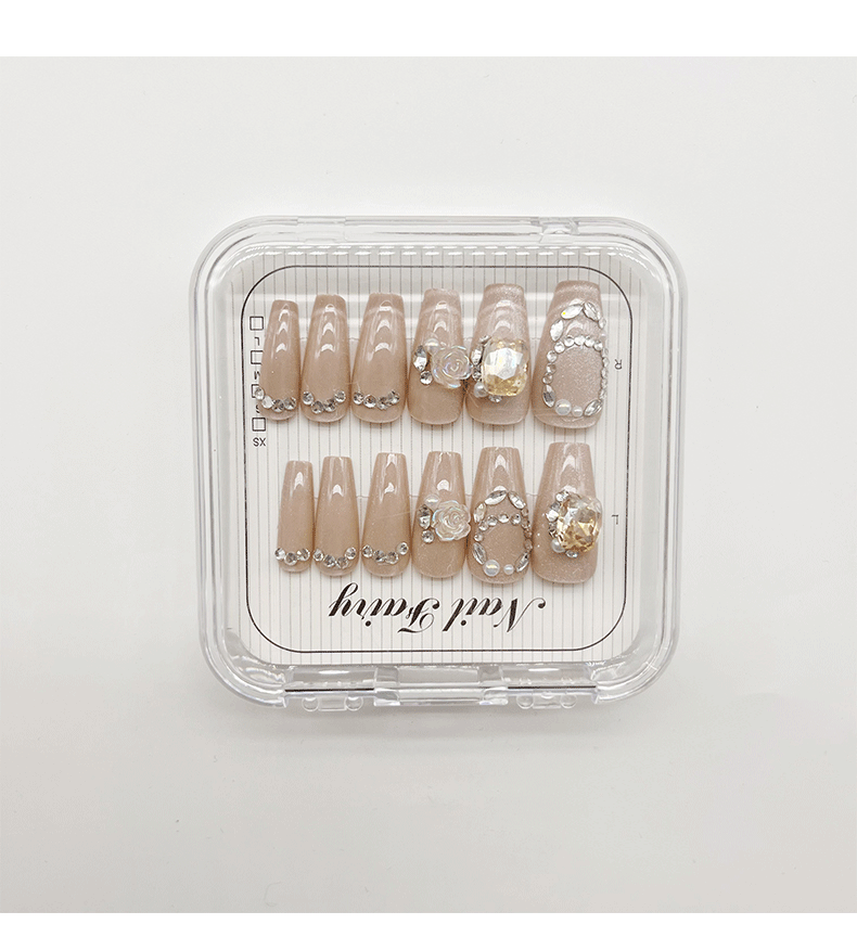Hand-worn nails, nail patches, false nails, wearable nail plates, nail plates, nail plates pic 1