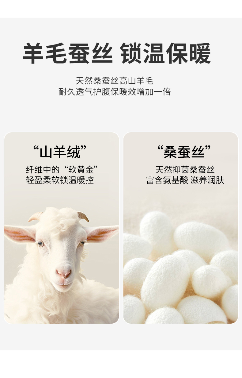 新款羊绒蚕丝鲨鱼秋冬加厚加绒保暖芭比裤女外穿打底裤高腰瑜伽裤详情4