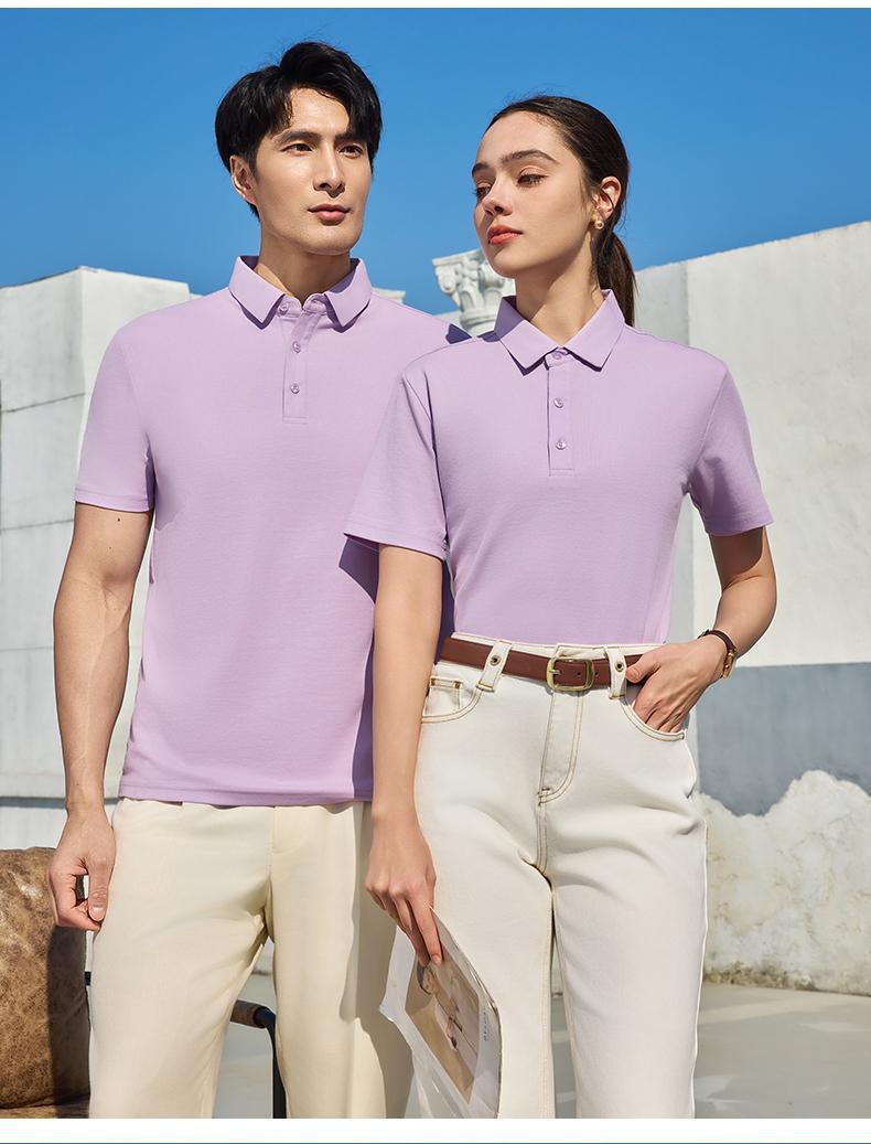 Polo衫女短袖时尚棉T上衣 Polo领连衣裙详情20