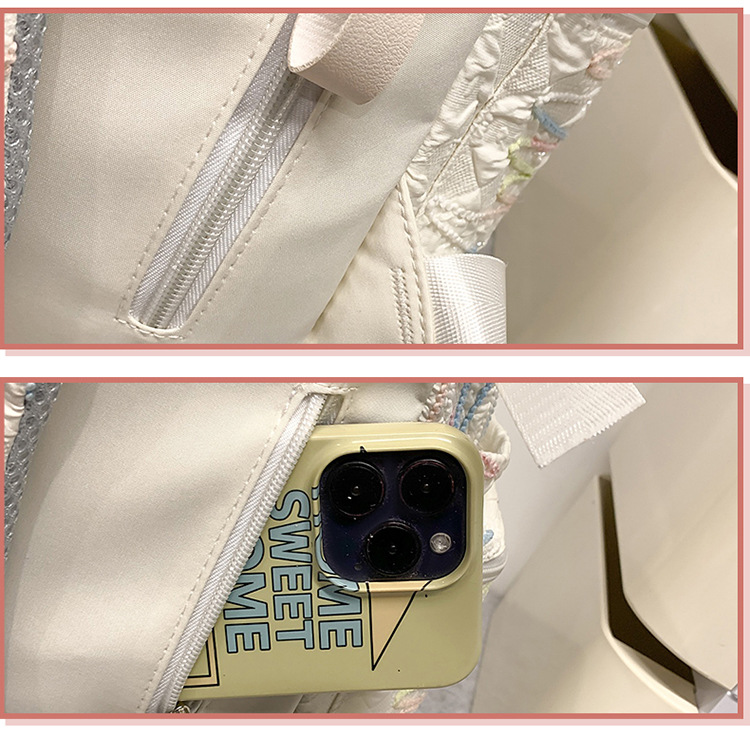 High appearance level schoolbag for junior high school girls, cute and lightweight backpack for primary school students, and large-capacity backpack for senior high school students pic 66