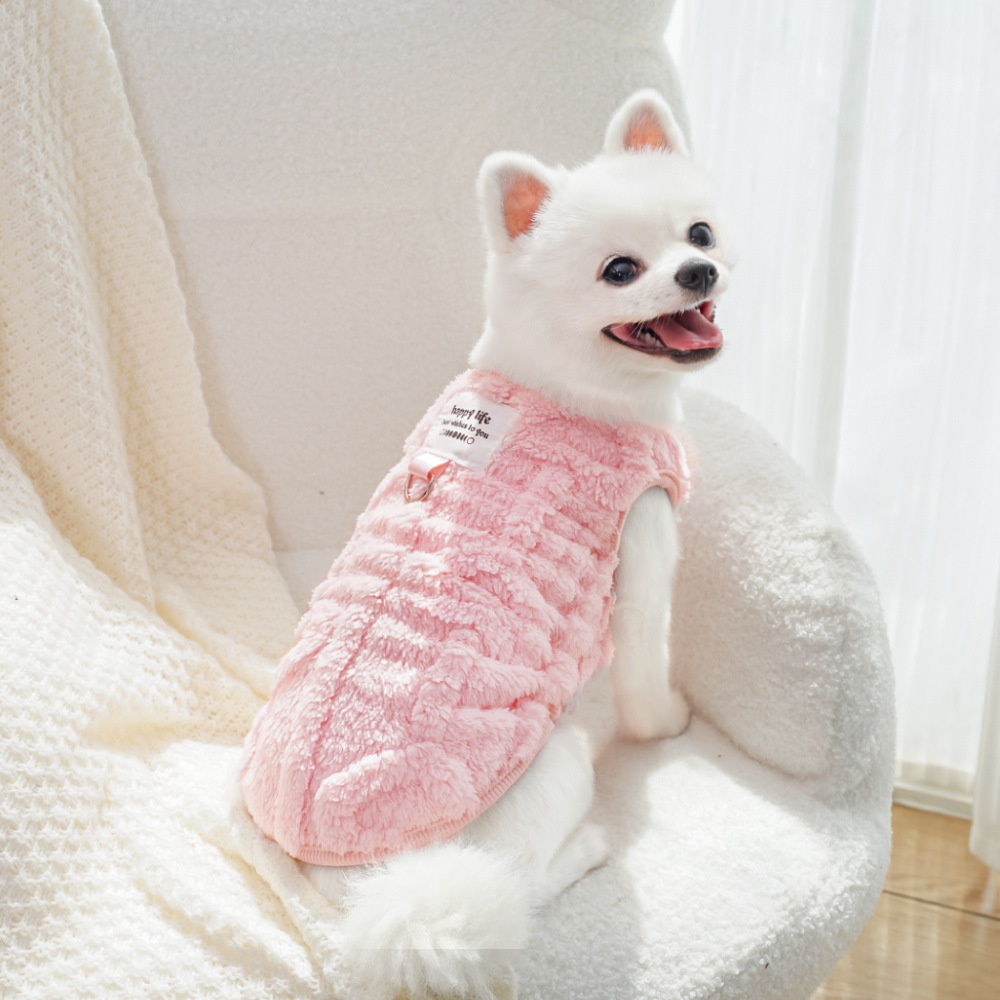 Ropa para perros invierno teddy by bears pomerania small dog mascotas otoño invierno plus peluche tracción peluche suministros para gatos pic 14