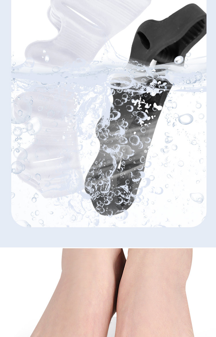 Five-hole toe separator for hallux valgus, bigfoot bone overlapping toe orthosis, detachable sponge plug foot separator pic 8