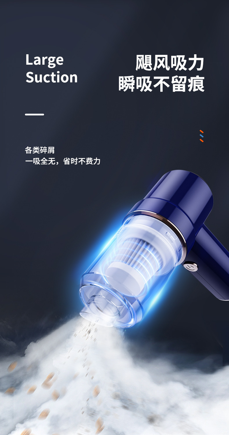 跨境热销无线吹尘枪多功能吸吹两用吸尘器大功率吸吹一体吹尘器详情5