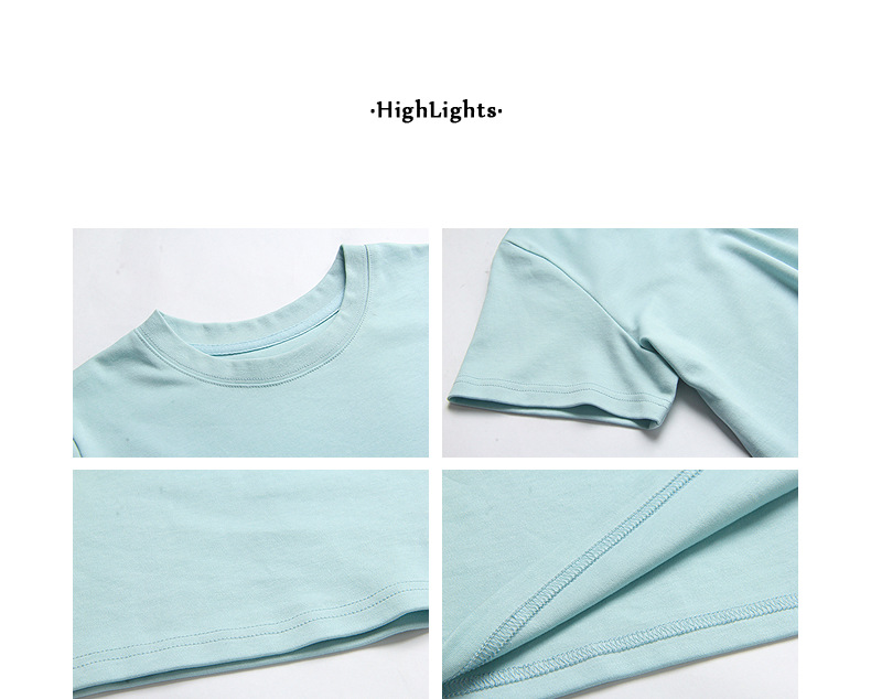 【 Blockbuster B: Super Comfortable Double-collar T-shirt with Upgraded Fabric 】 Spring short-sleeved T-shirt pic 11
