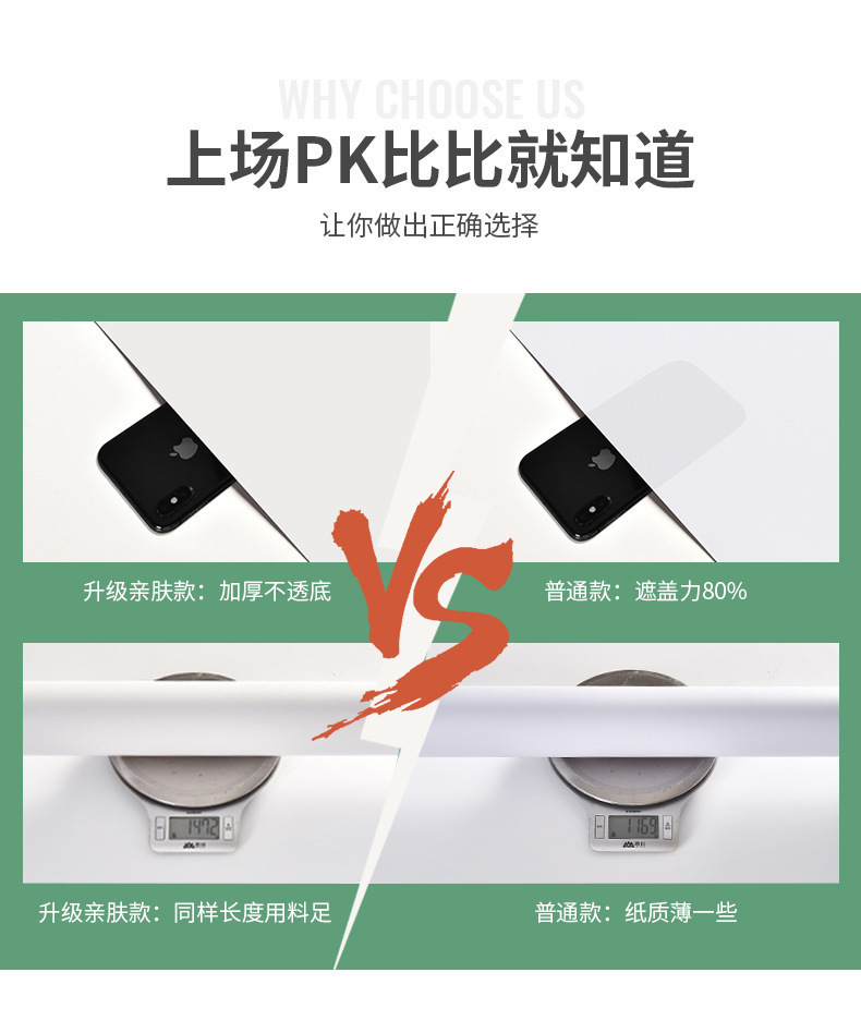 橱柜贴纸家具翻新衣柜子门贴墙贴膜桌面防潮防水自粘厨房防油贴纸详情3