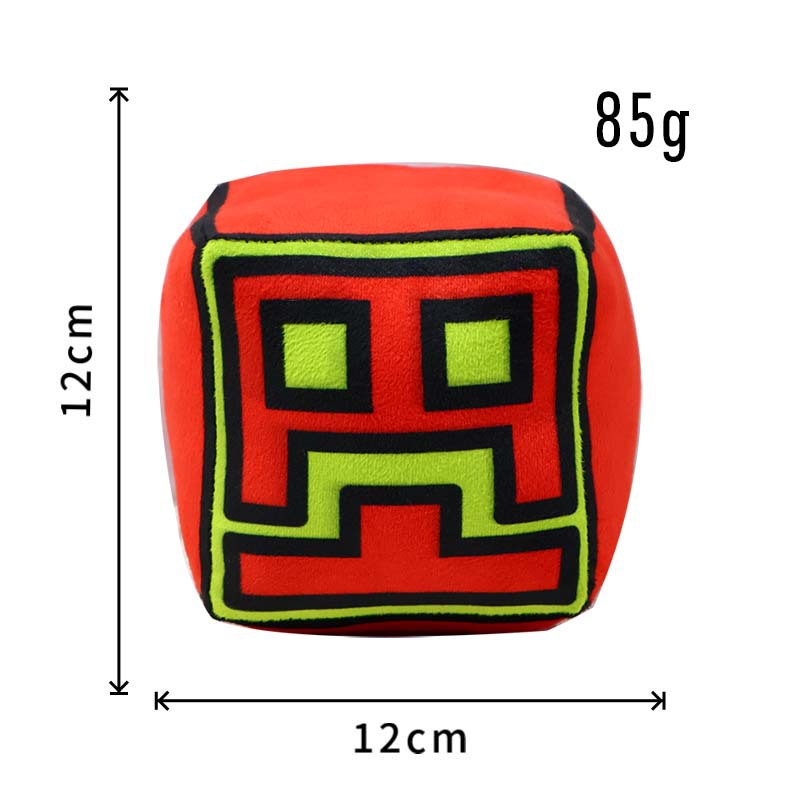 New cross-border geometry dash plush geometry Dash game plush toy doll pillow pic 20