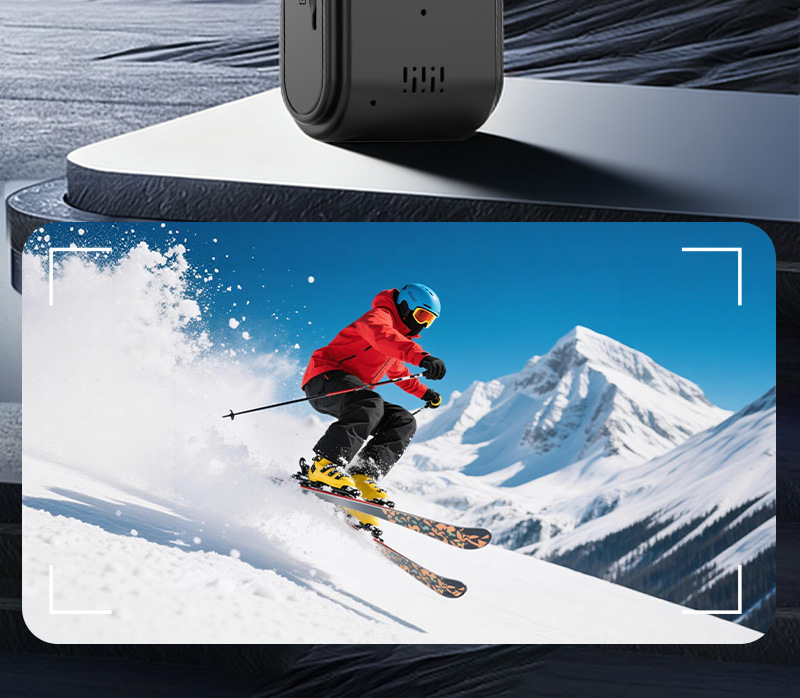 Pocket high-definition 4K handheld action camera, pocket PTZ camera, anti-shake outdoor travel shooting vlog recorder pic 4