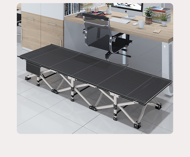 70cm high single folding bed, office nap bed, nap lounge chair, simple home companion, portable camp bed pic 14