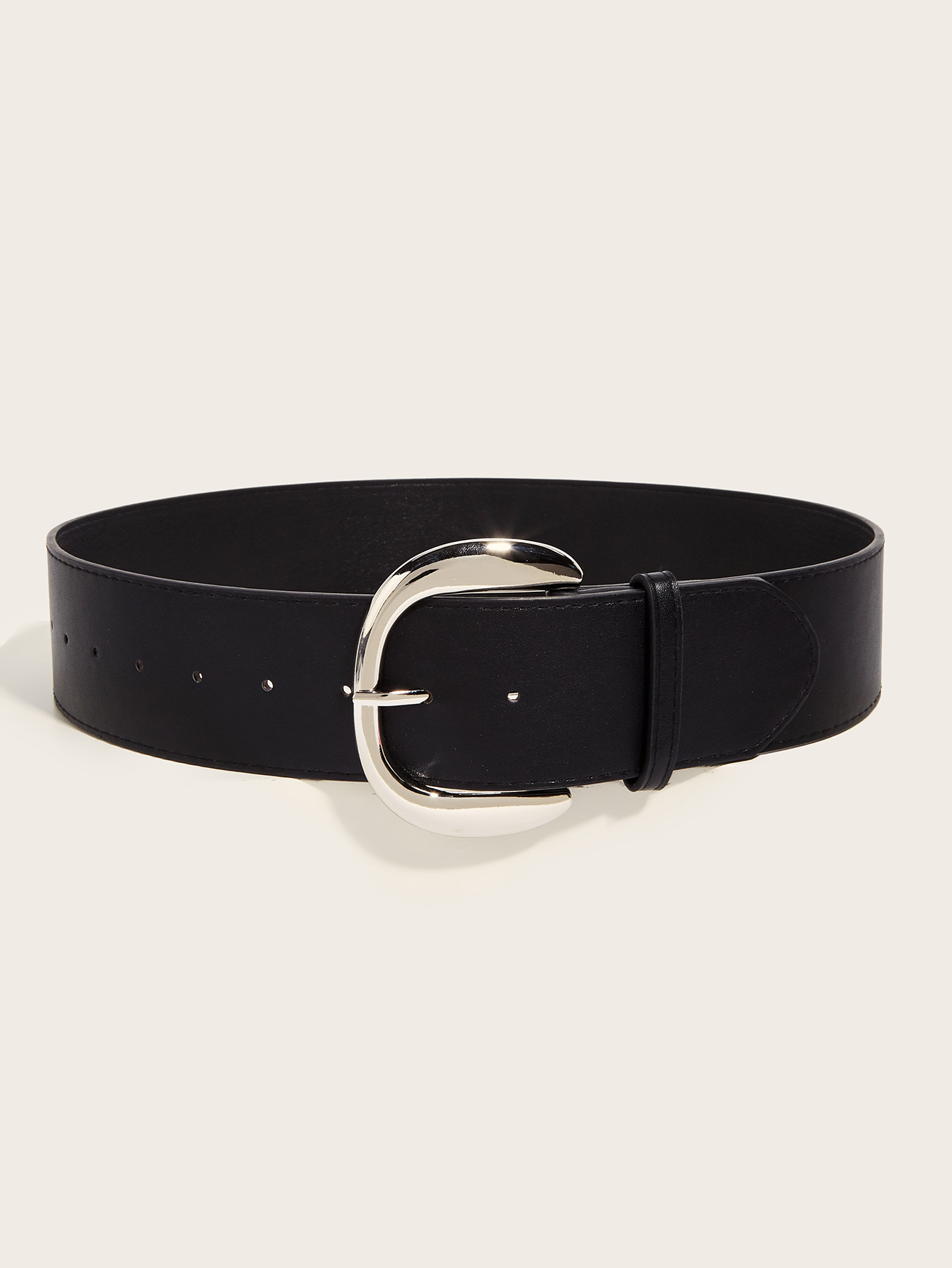 Retro Melade-style wide belt for women to slim the waist and look slimmer, paired with skirts for a stylish American hot girl style belt in stock pic 56