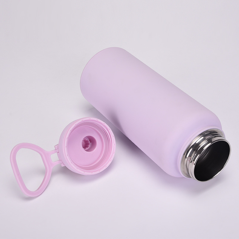 2025新款不锈钢运动水壶大容量1L美式大口保温杯便携户外水杯定制详情13