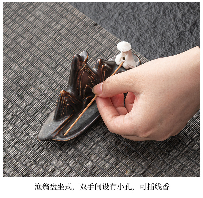 千里江山快客杯陶瓷商务礼品套装公司节庆伴手礼活动送客礼品套装详情22