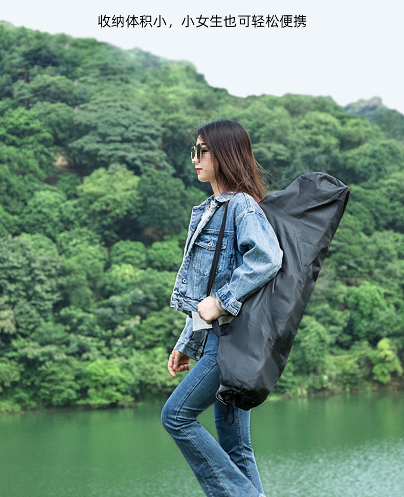 Outdoor folding lounge chair, portable folding midday rest chair, camping backrest, fishing sand leisure beach chair, adjustable pic 10