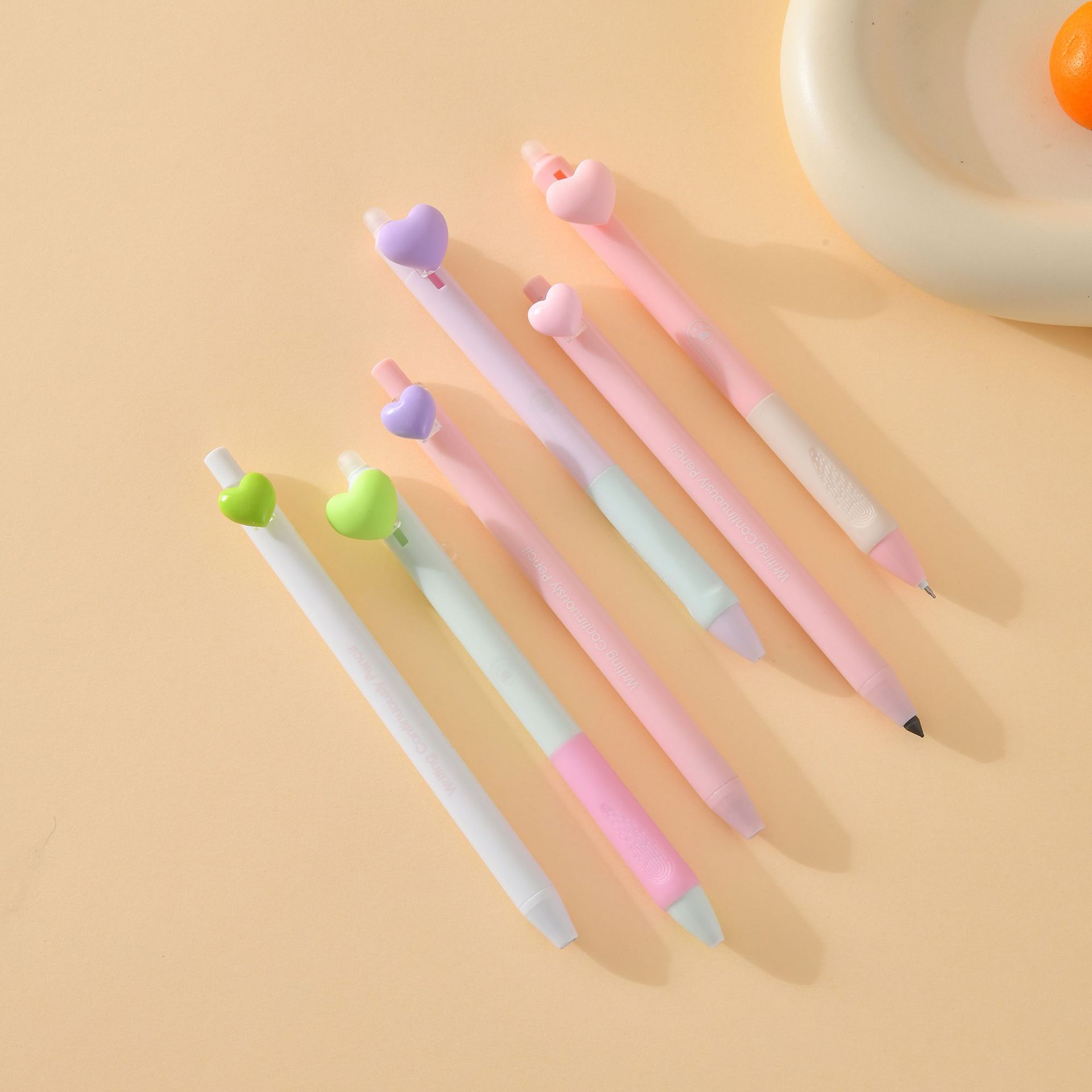 The Chenxi Love Press Set features an erasable gel pen and an eternal pencil with a blue core, ensuring smooth and fluid writing for students pic 29