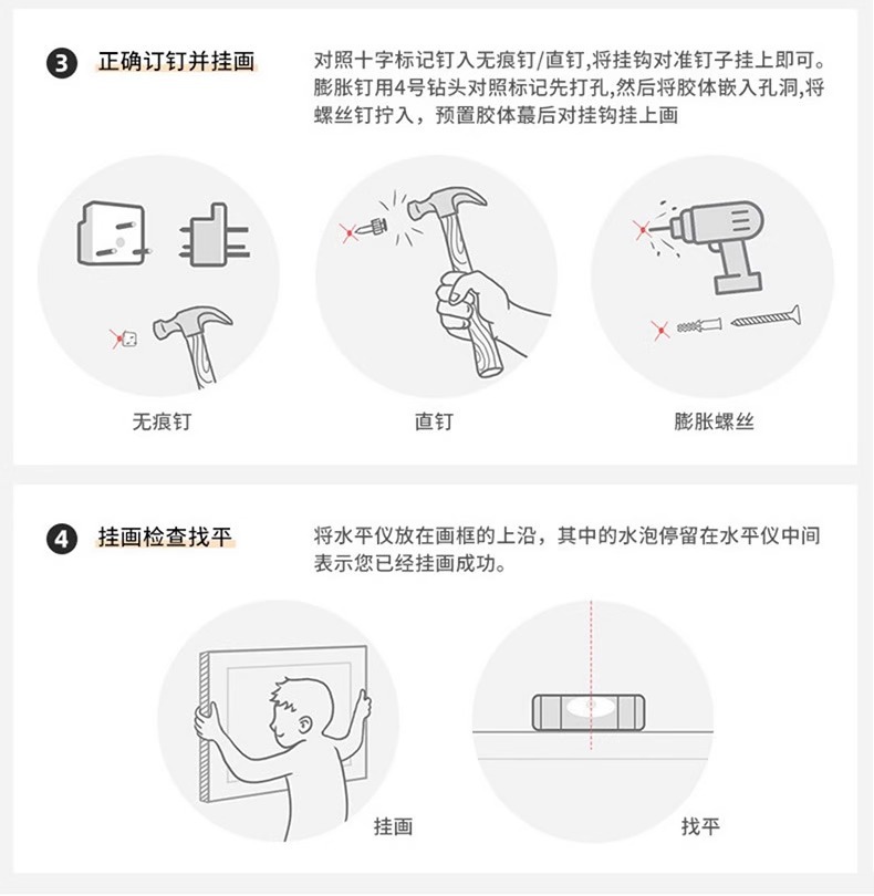 The decorative painting on the electricity meter box covers the distribution box, switch box and weak power switch in the living room. The hanging painting is modern and simple pic 16