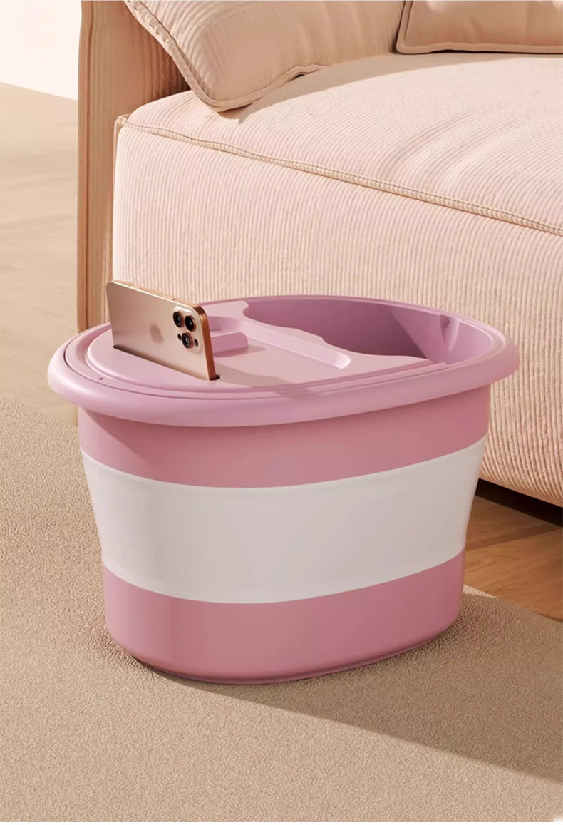 折叠泡脚桶冬天便携式过小腿保温秋冬家用泡脚盆宿舍洗脚盆足浴桶详情16