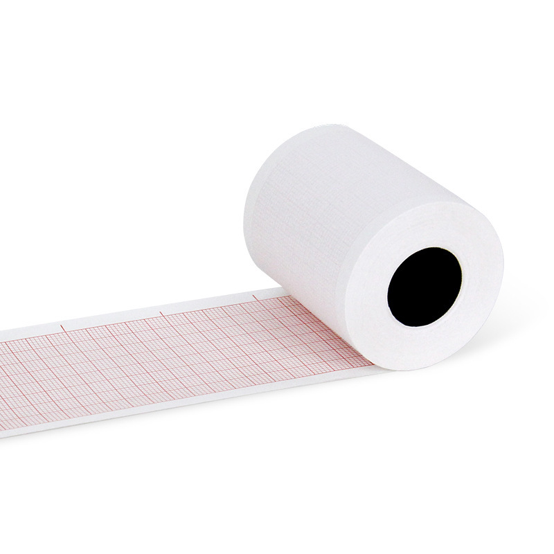 跨境专供心电图纸80mm*20mm热敏纸心电图机专用图纸心电图打印纸详情12