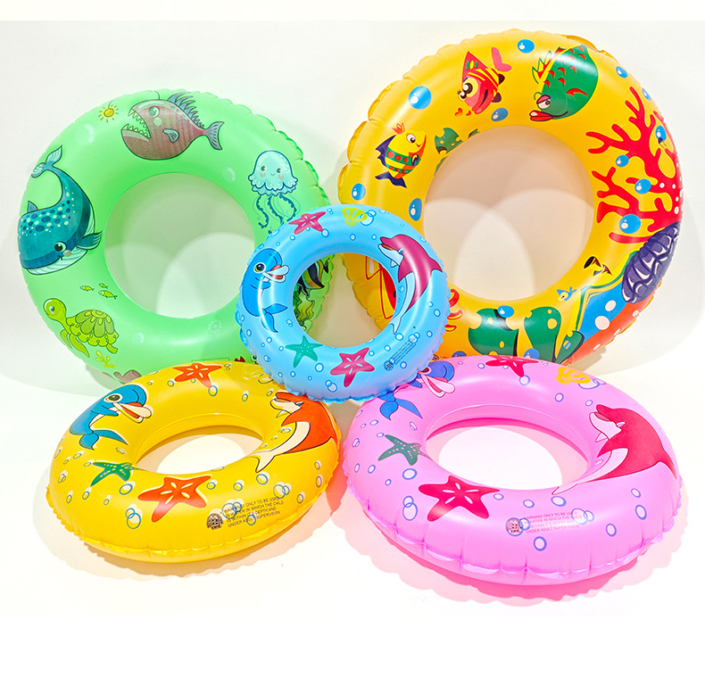 儿童教学训练麻纹泳圈批发环保救生圈腋下圈现货运动户外游泳用品详情7